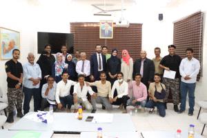 وزارة النفط والمعادن تختتم دورة تدريبية بمقر هيئة المساحة الجيولوجية حول الأمن والسلامة المهنية