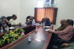 مدير عام مكتب التعليم الفني بالعاصمة عدن يلتقي فريق التوجيه والرقابة الرئاسي بالمجلس الانتقالي الجنوبي