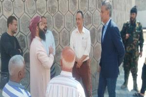 القائم بأعمال مدير عام مكتب الصحة ومستشار المحافظ يتفقدان مركز علاج الإدمان في الشيخ عثمان