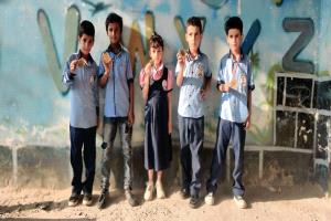 مدرسة الجيل تكرّم فريقها الطلابي الحائز على المركز الأول في تصفيات المهرجان العاشر للألعاب الخفيفة والمسلية