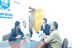 نقابة المهندسين اليمنيين بحضرموت تبحث سبل التعاون مع جامعة سيئون