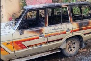 إب.. إحراق سيارة مواطن في المخادر في ثالث حادثة مماثلة خلال أسبوعين