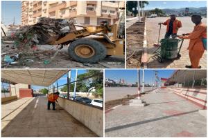 صندوق النظافة بعدن يستكمل حملة مكثفة استهدفت أحياء خورمكسر وساحة العروض