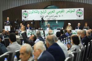 وزير في الحكومة: "المؤتمر القومي العربي" في بيروت فعالية هامشية تمولها إيران لتلميع مشاريعها الطائفية