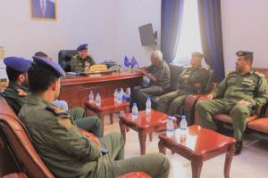 قيادة منتدى أصدقاء الإعلاميين والصحفيين وصحيفة "منابر عدن" تزور كلية الشرطة حضرموت