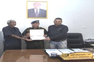 منتدى أصدقاء الإعلاميين يشيد بقيادة كلية الشرطة بحضرموت