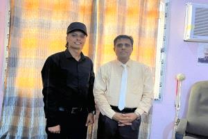 مدير عام الشؤون القانونية بوزارة التعليم العالي يلتقي مدير إدارة البحوث بوزارة الإعلام