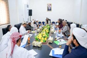 نائب وزير الأوقاف يترأس لقاء موسع لمدراء عموم المديريات وادارات الاوقاف في عدن