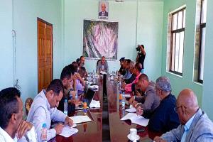 وكيل محافظة تعز يبحث مع الممثل المقيم للشؤون الإنسانية تعزيز الشراكة والتدخلات في المحافظة