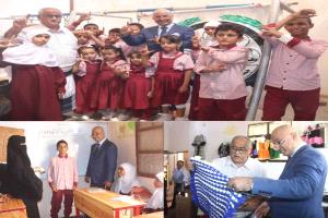 مدير عام محطة الحسوة الكهروحرارية ينفذ زيارة لجمعية الصم بلحج مشيدا بخدماتها تجاه فئة الصم