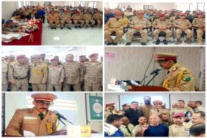 العقيد محمد الداعري ينال درجة  الماجستير في العلوم العسكرية