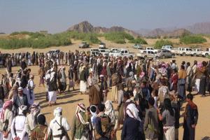 حضور قبلي كبير في تنصيب العاقل مبارك الراجحي النسي الهلالي عاقلاً لقبيلة النسيين بشبوة