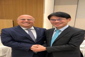 السفير السَّنيني يلتقي حاكمَ محافظة نارا اليابانية