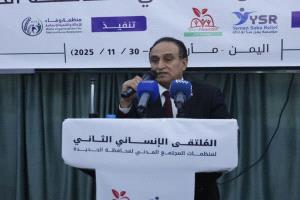 ابو الغيث: العمل الانساني في محافظة الحديدة يعد من اهم الاستجابات الاغاثية