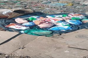 اشغال زنجبار يقوم بضبط وإتلاف كمية من الدجاج المجمد  منتهي الصلاحية