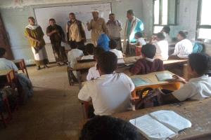 مدير مكتب التربية والتعليم بمودية يواصل زياراته الميدانية ويؤكد أهمية الارتقاء بالعملية التعليمية