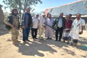 بعزم واهتمام: المدير بكر الشاعري يتفقد مشروع مياه حارة جباري بمدينة قعطبة