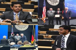 محمد  عبدالقادر المحوري يشارك نخبة العالم ويتخرّج من كلية  جورج سي مارشال  الاميركية الاوروبية