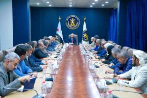 المجلس الانتقالي يعقد اجتماعًا موسعًا برئاسة الزُبيدي في عدن