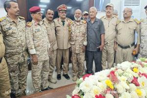 العميد الركن محمد محسن مهدي ينال درجة الماجستير من الأكاديمية العسكرية العليا