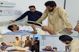 نائب قائد الفرقة الرابعة طوارئ يزور جرحى المعارك في مستشفيات نجران ويطمئن على صحتهم