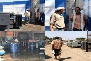 مدير كهرباء مودية أحمد رجب يواصل جهوده لإعادة التيار في المديرية