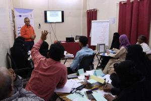 تدشين ورشة هيكلة وإعداد الخطة الاستراتيجية لتكتل منظمات المجتمع المدني ضمن مشروع "قاعدة البناء والسلام"