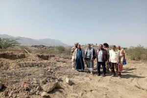 مدير عام قعطبة الشاعري يدشن بناء فصلين دراسيين لمدرسة الفقيد أكرم الصيادي بدعم منظمة ديم