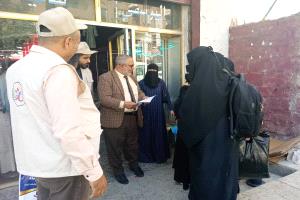 تدشين الحصر في مسح النوايا والحلول الدائمة لمخيمات النزوح بمحافظة تعز