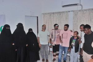 جمعية المكفوفين عدن تدشن امتحانات برنامج محو الأمية للعام الثاني