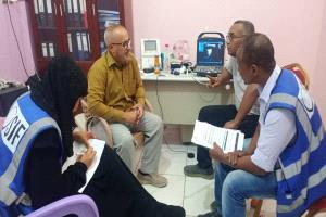 وفد منظمة الإعانة الفرنسية الإسلامية يزور مستوصف د. صالح التخصصي  ويبحث سبل التعاون لخدمة طلاب ردفان