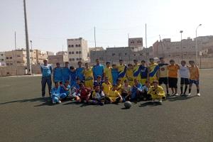 جنة عدن تهز شباك المختار "بثلاثية"  نظيفة في مباراة ودية