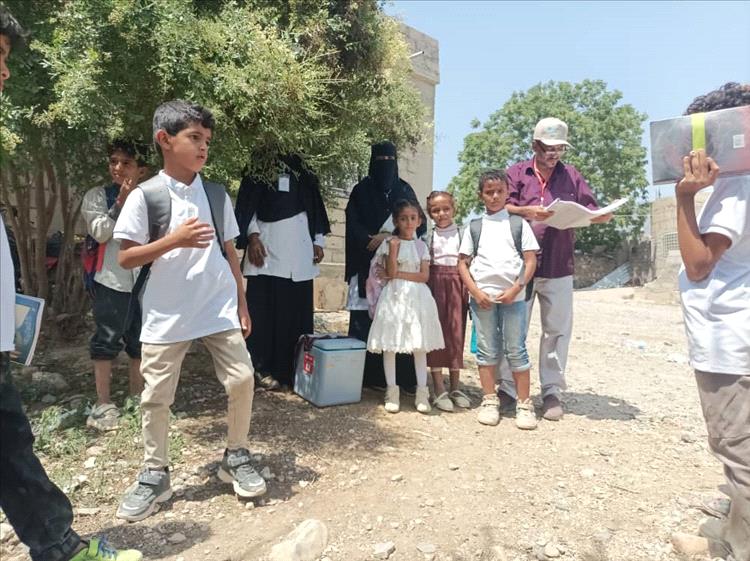 إختتام الجولة الثانية من الحملة الوطنية للتحصين ضد شلل الاطفال بمديرية لودر