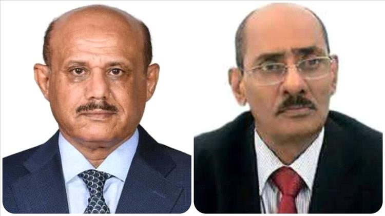 المناضل أحمد المجيدي يعزي محافظ البنك المركزي اليمني بوفاة شقيقه