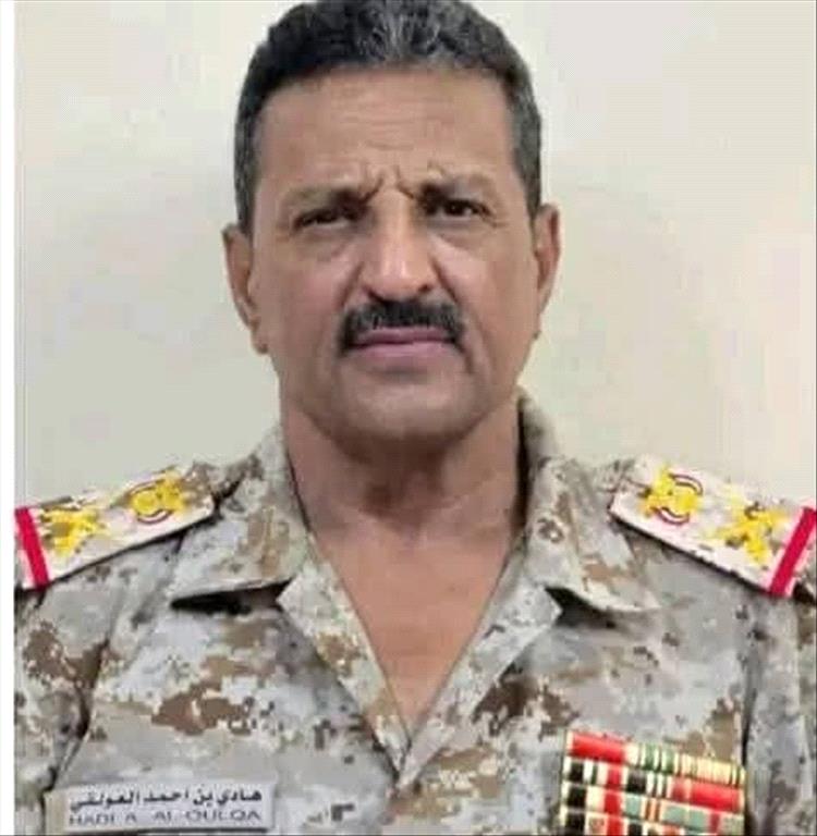 اللواء العولقي يبعث برقية عزاء للشيخ محمدالزيدي مديرعام قعطبة السابق بوفاة والده