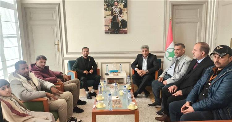 تعزيز التضامن العربي في المهجر.. لقاء بين المركز الثقافي اليمني وتنفيذية دولة الأحواز في بروكسل