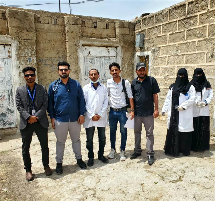 فريق إشرافي من وزارة الصحة ينفذ نزولاً
ميدانياً إلى مديرية الشعيب محافظة الضالع
