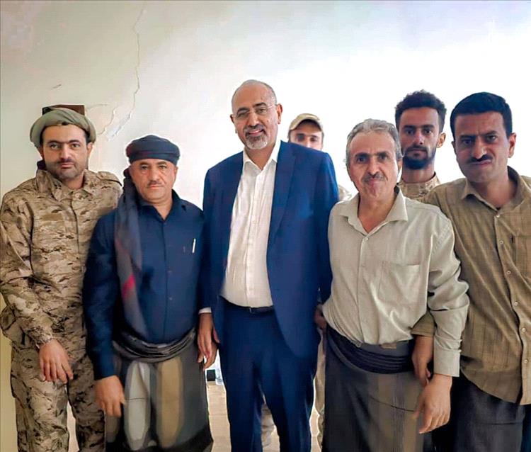 تفاصيل زيارة اللواء الزبيدي للقيادي صلاح الشنفرة