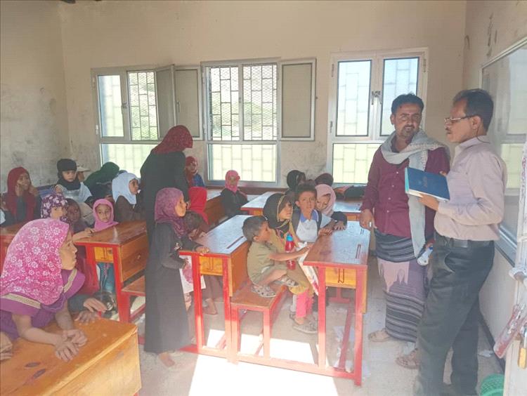 مدير تربية المسيمير يزور مدرسة الاندلس بالحجف