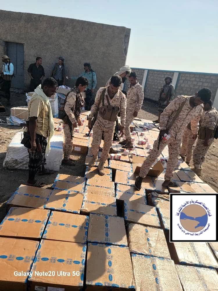 الحملة الأمنية المشتركة بالصبيحة تضبط مليوناً وثمانين ألف حبة مخدرة من نوع "بريجابالين"