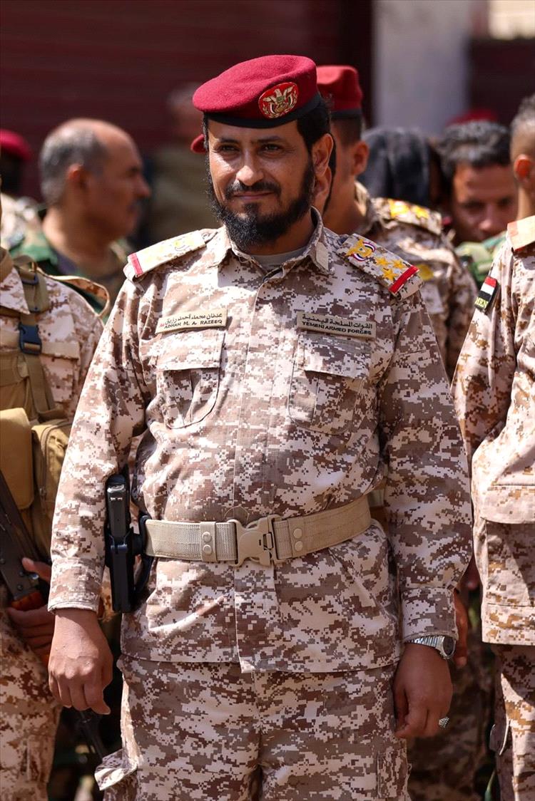 تفاصيل محاولة اغتيال العميد عدنان رزيق في تعز