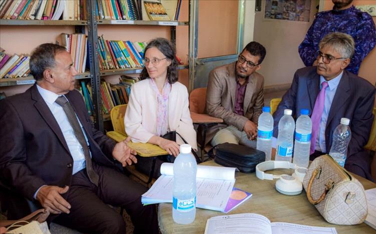 رئيس جامعة عدن يستقبل السفيرة الفرنسية ويبحثان سبل تعزيز التعاون الأكاديمي