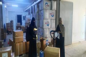 الإمداد الدوائي يرفد عدد من المرافق الصحية بالأدوية والمستلزمات الطبية المتنوعة
