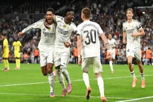 فينيسيوس يتألق ويقود ريال مدريد لتجاوز فياريال واعتلاء الصدارة مؤقتاً