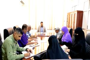لقاء لمناقشة الملاحظات المرفوعة من رؤساء هيئات مصائد الأسماك حول لائحة تنظيم الصيد التقليدي