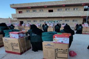 بحضور المدير العام.. مركز الملك سلمان يسلم أدوات مهنية لـ 30 مستفيدة بميفعة ضمن مشروع التمكين لتحسين سبل العيش