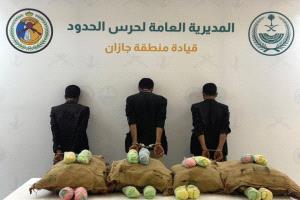 القبض على ثلاثة يمنيين في السعودية متهمين بتهريب القات