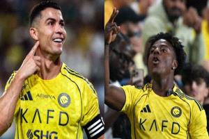 رونالدو يضع صانع المحتوى الأميركي "سبيد" في قلب الاحتفال أمام الفتح