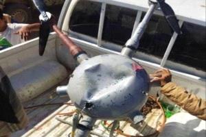 الدفاعات الجوية الحكومية تسقط طائرة مسيرة حوثية محملة بالمتفجرات في حجة