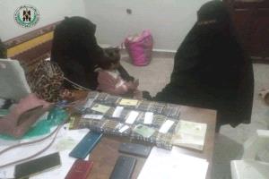 شبكة تهريب نسائية في قبضة الحزام الأمني بالضالع